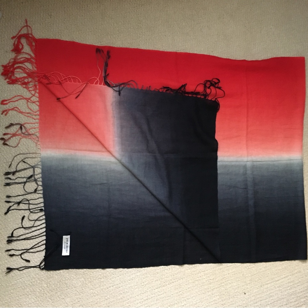 PASHMINA long tricolor scarf